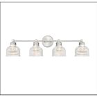 Luminaire de vanité Savoy House Meridian M80036BN  4 Lumières 240W Nickel brossé