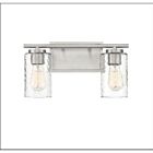 Luminaire de vanité Savoy House Meridian M80037BN  2 Lumières 120W Nickel brossé