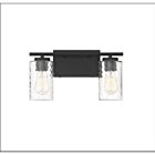 Luminaire de vanité Savoy House Meridian M80037MBK  2 Lumières 120W Noir mat