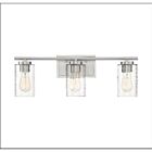 Luminaire de vanité Savoy House Meridian M80038BN 3 Lumières 180W Nickel brossé