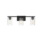 Luminaire de vanité Savoy House Meridian M80038MBK  3 Lumières 180W Noir mat