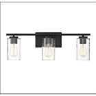 Luminaire de vanité Savoy House Meridian M80038MBK 3 Lumières 180W Noir mat