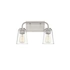 Luminaire de vanité Savoy House Meridian M80043BN  2 Lumières 120W Nickel brossé