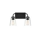 Luminaire de vanité Savoy House Meridian M80043MBK  2 Lumières 120W Noir mat