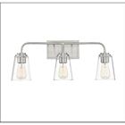 Luminaire de vanité Savoy House Meridian M80044BN  3 Lumières 180W Nickel brossé