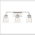Luminaire de vanité Savoy House Meridian M80044PN  3 Lumières 180W Nickel poli