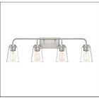 Luminaire de vanité Savoy House Meridian M80045BN  4 Lumières 240W Nickel brossé