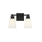 Luminaire de vanité Savoy House Meridian M80054MBK  2 Lumières 120W Noir mat