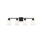 Luminaire de vanité Savoy House Meridian M80056MBK  4 Lumières 240W Noir mat