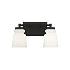 Luminaire de vanité Savoy House Meridian M80057MBK  2 Lumières 120W Noir mat
