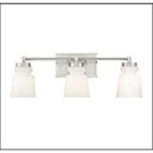 Luminaire de vanité Savoy House Meridian M80058BN  3 Lumières 180W Nickel brossé