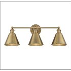 Luminaire de vanité Savoy House Meridian M80064NB  3 Lumières 180W Laiton naturel