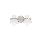 Luminaire de vanité Savoy House Meridian M80074BN  2 Lumières 120W Nickel brossé