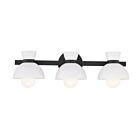 Luminaire de vanité Savoy House Meridian M80075MBK  3 Lumières 180W Noir mat