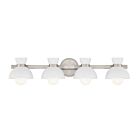 Luminaire de vanité Savoy House Meridian M80076BN  4 Lumières 240W Nickel brossé