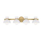 Luminaire de vanité Savoy House Meridian M80076NB 4 Lumières 240W Laiton naturel