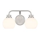 Savoy House M80080BN 2-Lumières 120W Nickel brossé Lumière Vanité