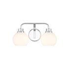 Savoy House M80080CH 2-Lumières 120W Chrome Lumière Vanité