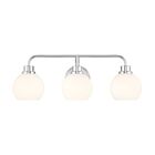 Savoy House M80081CH 3-Lumières 180W Chrome Lumière Vanité