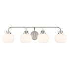 Savoy House M80082BN 4-Lumières 240W Nickel brossé Lumière Vanité