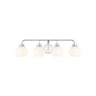 Savoy House M80082CH 4-Lumières 240W Chrome Lumière Vanité