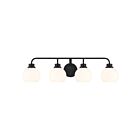 Savoy House M80082MBK 4-Lumières 240W Noir mat Lumière Vanité