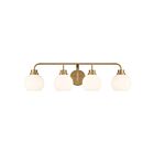 Savoy House M80082NB 4-Lumières 240W Laiton naturel Lumière Vanité
