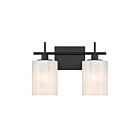 Savoy House M80083MBK 2-Lumières 120W Noir mat Lumière Vanité