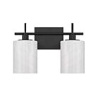 Savoy House M80083MBK 2-Lumières 120W Noir mat Lumière Vanité