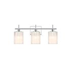 Savoy House M80084CH 3-Lumières 180W Chrome Lumière Vanité
