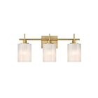 Savoy House M80084NB 3-Lumières 180W Laiton naturel Lumière Vanité