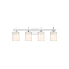 Savoy House M80085CH 4-Lumières 240W Chrome Lumière Vanité