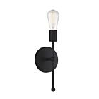 Applique Murale Savoy House Meridian  M90005Mbk 1 Lumière Noir Mat