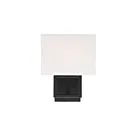 Applique Murale Savoy House Meridian  M90009Mbk 1 Lumière Noir Mat