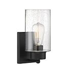 Applique Murale Savoy House Meridian  M90013Mbk 1 Lumière Noir Mat