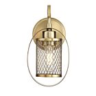 Applique Murale Savoy House Meridian  M90015Nb 1 Lumière Laiton Naturel