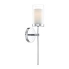 Applique Murale Savoy House Meridian  M90016Ch 1 Lumière Chrome