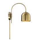 Applique Murale Savoy House Meridian  M90045Nb 1 Lumière Laiton Naturel