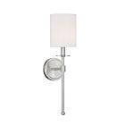 Applique Murale Savoy House Meridian M90057Bn 1 Lumière Nickel Brossé