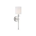 Applique Murale Savoy House Meridian  M90057Pn 1 Lumière Nickel Poli