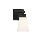 Applique Murale Savoy House Meridian  M90072Mbk 1 Lumière Noir Mat