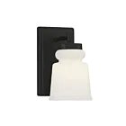 Applique Murale Savoy House Meridian  M90073Mbk 1 Lumière Noir Mat