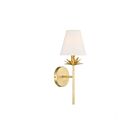 Applique Murale Savoy House Meridian  M90077Tg 1 Lumière Or Véritable
