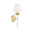 Applique Murale Savoy House Meridian M90077Tg 1 Lumière Or Véritable