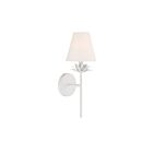 Applique Murale Savoy House Meridian  M90077Wh 1 Lumière Noir Mat