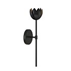 Applique Murale Savoy House Meridian M90081Mbk 1 Lumière Noir Mat