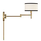 Applique Murale Savoy House Meridian  M90082Nb 1 Lumière Laiton Naturel