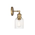 Applique Murale Savoy House Meridian  M90083Nb 1 Lumière Laiton Naturel