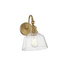 Applique Murale Savoy House Meridian  M90092Nb 1 Lumière Laiton Naturel