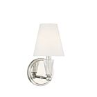 Applique Murale Savoy House Meridian  M90102Pn 1 Lumière Nickel Poli